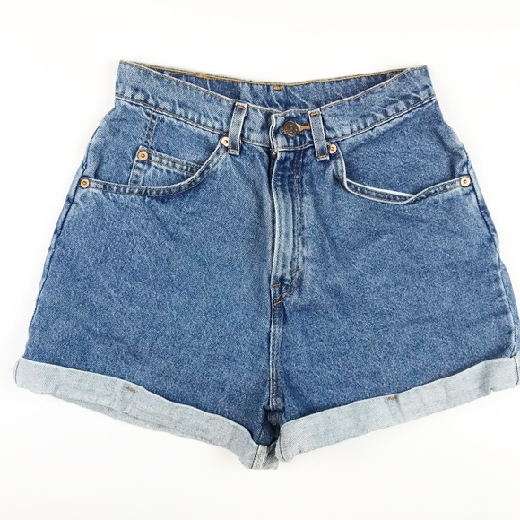Levi's Pants - LEVIS 954 | High Waist Cuffed Mom Denim Shorts
